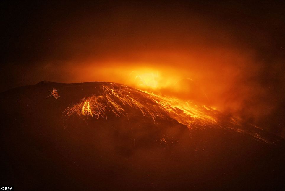 Tungurahua volcano